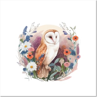 Barn Owl Posters and Art
